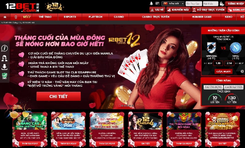 Lợi Ích Khi Sử Dụng Link 12bet Chính Thức